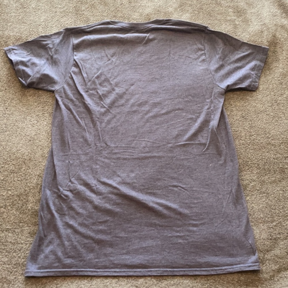 Legend Of Zelda Heathered Blue Unisex T Shirt with Gold Lettering - Picture 7 of 7